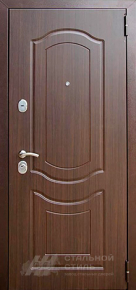 Шумоизолированная железная дверь с отделкой МДФ ПВХ - фото