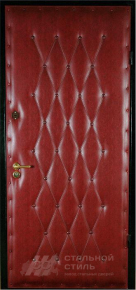 Дверь ДЧ №44 с отделкой Винилискожа - фото