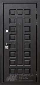 Дверь с зеркалом №51 с отделкой МДФ ПВХ - фото