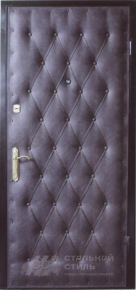 Дверь ДЧ №39 с отделкой Винилискожа - фото