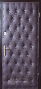 Дверь Винилискожа №3 с отделкой Винилискожа - фото